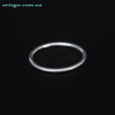 Простое серебряное кольцо минимализм Оринго серебро 925 Харьков Украина купить