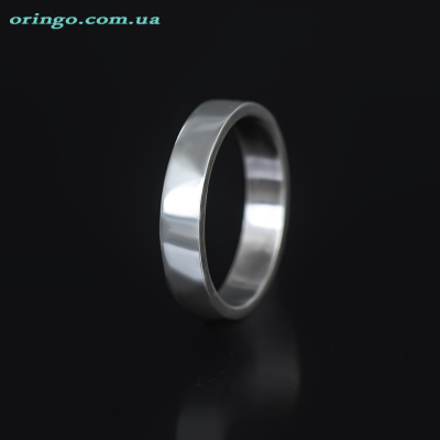 Гладкое серебряное кольцо минимализм Оринго серебро 925 Харьков Украина купить
